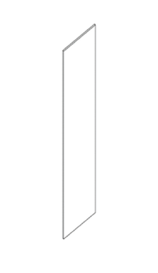 BFD25 (24 7/8" Wide x 34 1/2" Tall, by 3/4" Deep End Panel)