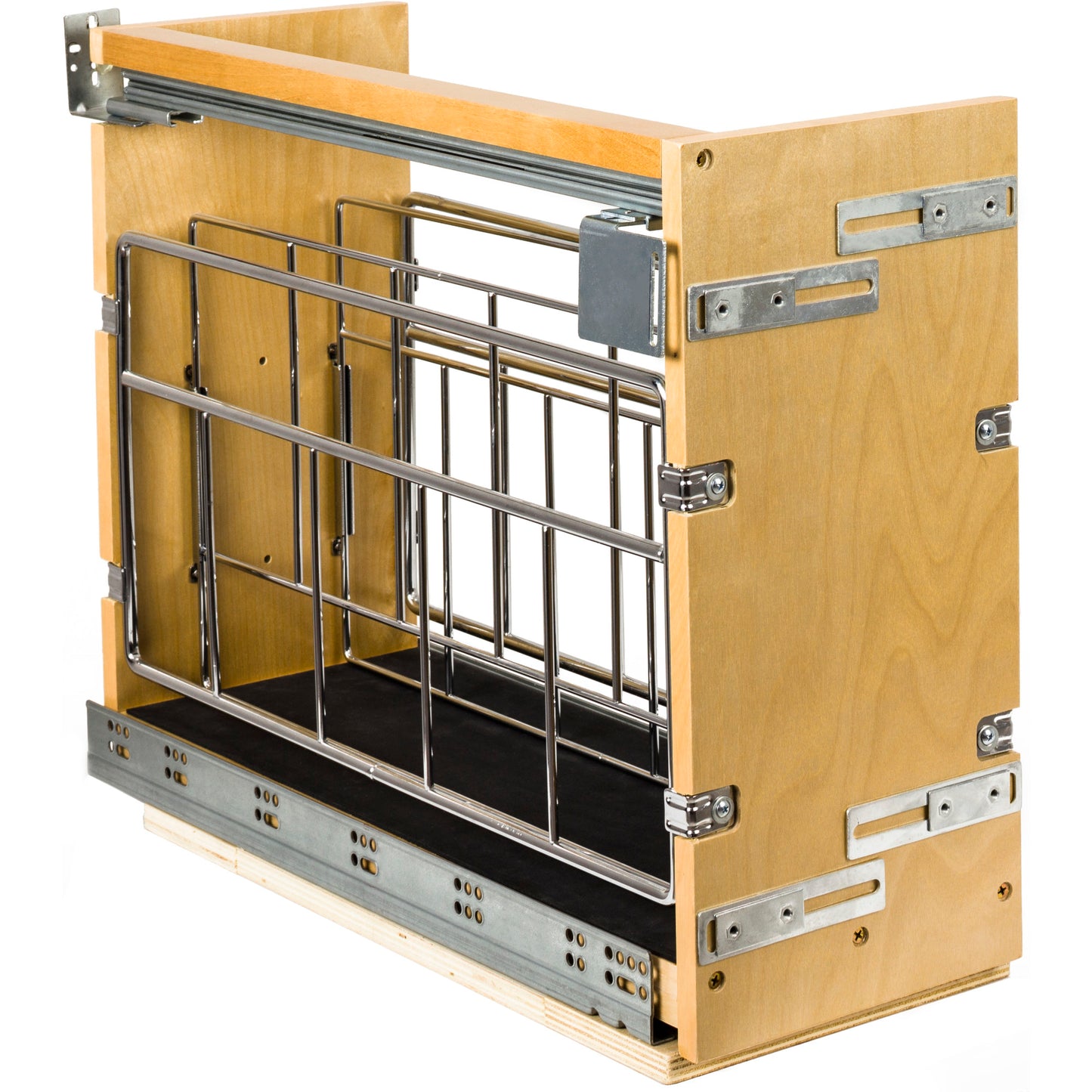 8" "No Wiggle" Soft-close Tray Divider Pullout for B12