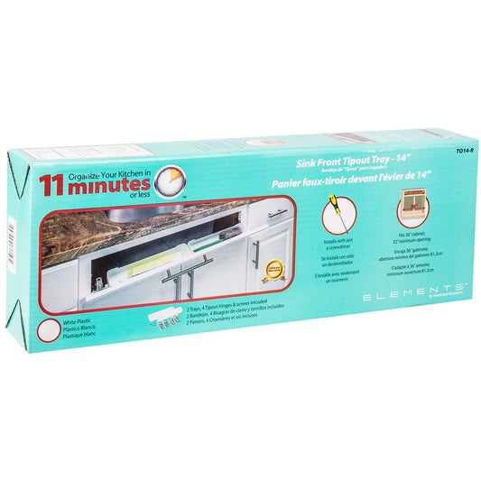 14-13/16" Plastic Tip-Out Tray Kit for SB36 (Shipped Separately)