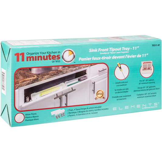 11-11/16" Plastic Tip-Out Tray Kit for SB30 (Shipped Separately)