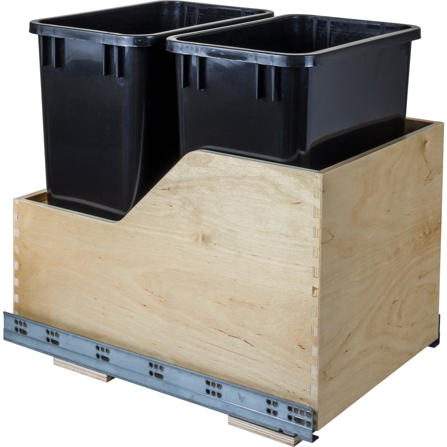 Double Trash Can Kit for B18 Soft Close (35 Qt)