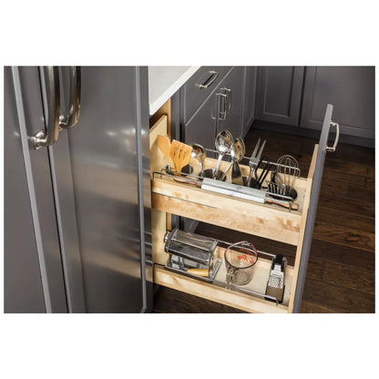 8" "No Wiggle" Utensil Bin Soft-close Base Cabinet Pullout for B12 FHD (Shipped Separately)