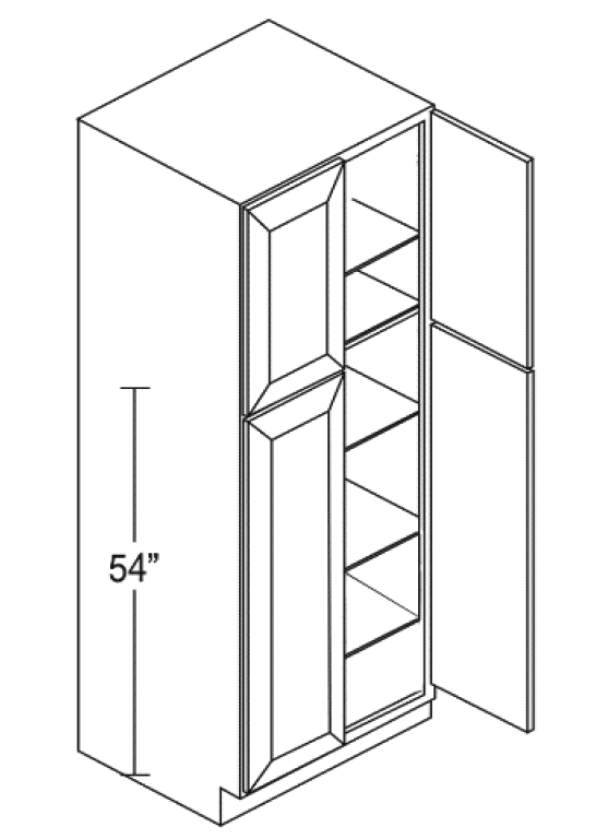 PC248424 (24" Pantry, 84" Tall)